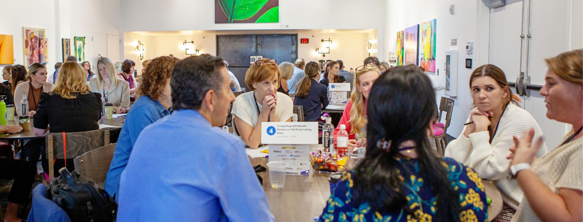 Picture of Roundtable discussion groups